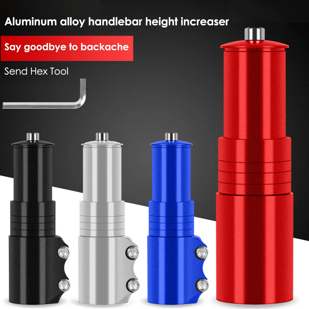 Mountain Bike Handlebar Extender MTB Handlebar Fork Stem Riser Increased Control Tube Extender Rise Up Extension Adaptor
Mountain Bike Handlebar Extender MTB Handlebar Fork Stem Riser Increased Control Tube Extender Rise Up Extension Adaptor