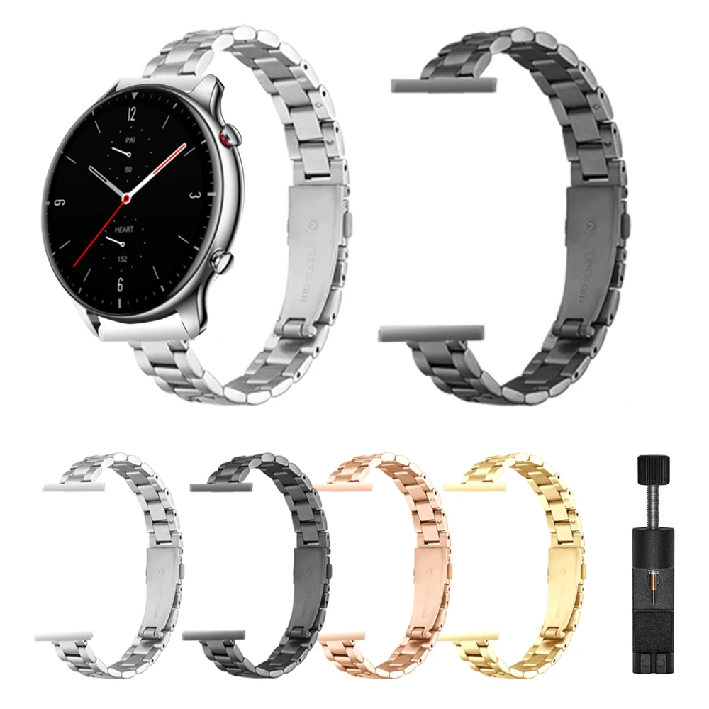 Женский металлический браслет из нержавеющей стали 20 22 мм для Huami Amazfit GTR 42/47 мм GTR 2 тонкий ремешок на запястье для браслета Huami GTS 2/Bip
Женский металлический браслет из нержавеющей стали 20 22 мм для Huami Amazfit GTR 42/47 мм GTR 2 тонкий ремешок на запястье для браслета Huami GTS 2/Bip