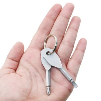 Portable Mini Key Shape Flathead Screw Driver Screwdrivers Outdoor Hand Tools 
Portable Mini Key Shape Flathead Screw Driver Screwdrivers Outdoor Hand Tools