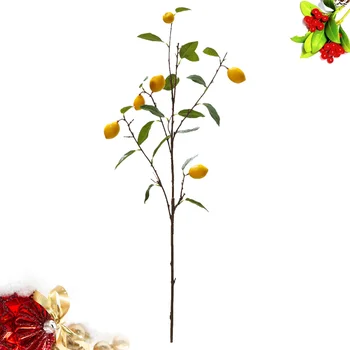 1PC Simulated Lemon Branches Decor Imitation Single Branches Decor Green Plants Dry Flower Ornament Realistic Flower Arrangement
1PC Simulated Lemon Branches Decor Imitation Single Branches Decor Green Plants Dry Flower Ornament Realistic Flower Arrangement