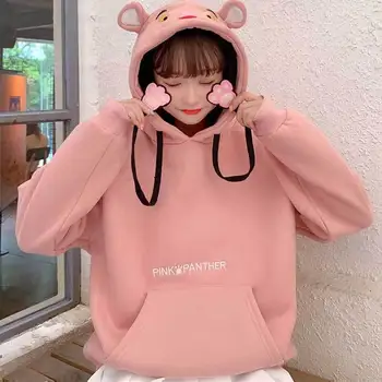 Animal harajuku bear ears sweatshirt women crop hoodie japanese Pullovers Casual sweet cute Cotton Polyester plus size
Animal harajuku bear ears sweatshirt women crop hoodie japanese Pullovers Casual sweet cute Cotton Polyester plus size