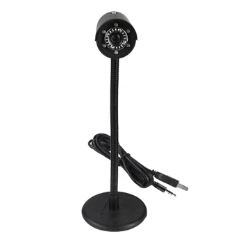 Wired 480P 5 Million Computer Webcam Desktop Rotatable HD With Microphone Online Teaching Video Conference Home Office USB 2.0
Wired 480P 5 Million Computer Webcam Desktop Rotatable HD With Microphone Online Teaching Video Conference Home Office USB 2.0