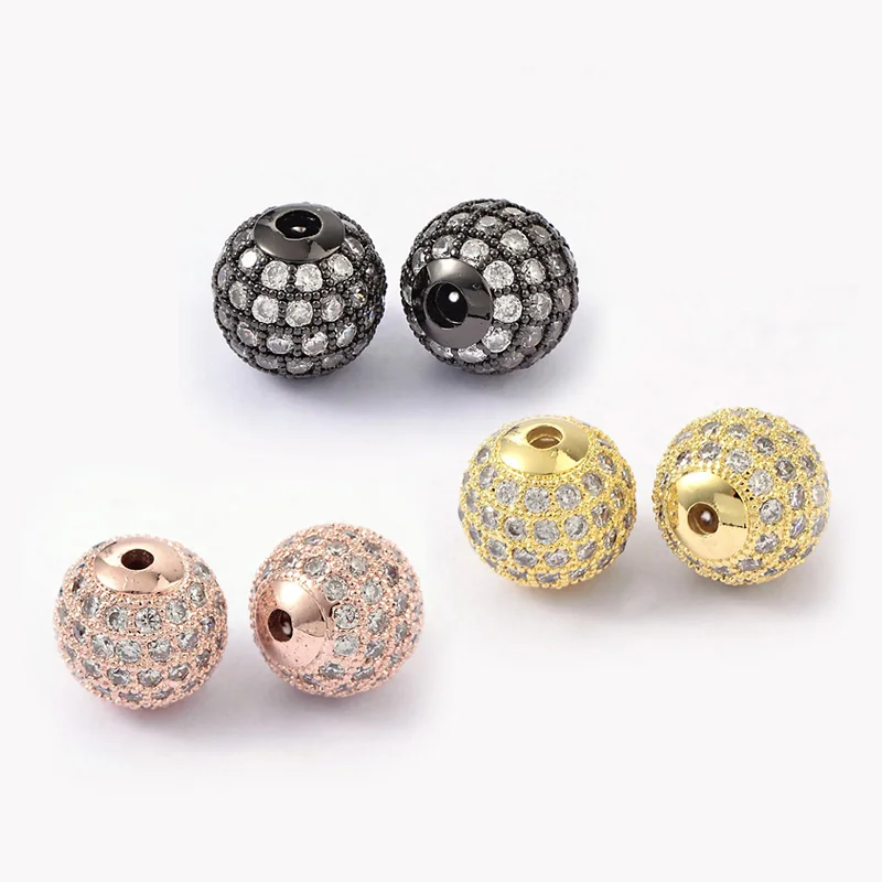 Brass Cubic Zirconia Beads, Round, Mixed Color<P>Size: about 10mm diameter, hole: 2mm.
Brass Cubic Zirconia Beads, Round, Mixed Color<P>Size: about 10mm diameter, hole: 2mm.