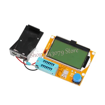 ESR Meter Mega328 Transistor Tester Digital V2.68 ESR-T4 Diode Triode Capacitance MOS/PNP/NPN LCR 12864 LCD Screen Tester+CASE
ESR Meter Mega328 Transistor Tester Digital V2.68 ESR-T4 Diode Triode Capacitance MOS/PNP/NPN LCR 12864 LCD Screen Tester+CASE