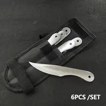 6pcs/set Outdoor EDC Self defense Knife, Cutting Tools, Fruit Knife, Camping Knife, Small Size Ninja Martial Arts Props
6pcs/set Outdoor EDC Self defense Knife, Cutting Tools, Fruit Knife, Camping Knife, Small Size Ninja Martial Arts Props