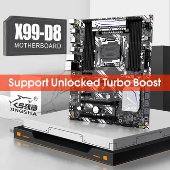 JINGSHA X99D8 Motherboard DDR4 ECC REG RAM Support Unlocked Turbo Boost With E5 2678V3 2620V3 2650V3 2660V3 2680V3
JINGSHA X99D8 Motherboard DDR4 ECC REG RAM Support Unlocked Turbo Boost With E5 2678V3 2620V3 2650V3 2660V3 2680V3