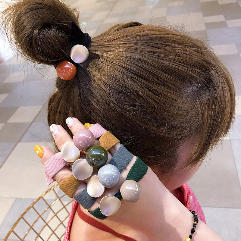 Hot 2pcs/set Woman Elegant Candy Button Hair Ties Beads Girls Scrunchies Rubber Bands Ponytail Holders Elastic Hair Band
Hot 2pcs/set Woman Elegant Candy Button Hair Ties Beads Girls Scrunchies Rubber Bands Ponytail Holders Elastic Hair Band