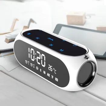 Portable Home Desktop Clocks Wireless Bluetooth Speaker Mobile Computer alarm clock digital Radio Receiver Mini Alarm Clock
Portable Home Desktop Clocks Wireless Bluetooth Speaker Mobile Computer alarm clock digital Radio Receiver Mini Alarm Clock