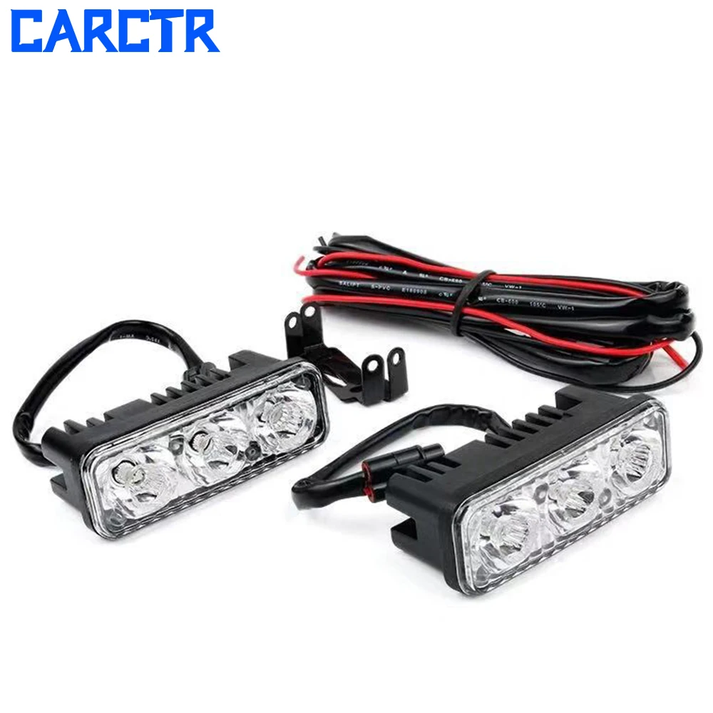 High Power Led Daytime Running Light Universal Waterproof and Anti-fog 12W 12V Colors Imported LED Chip Modified Car Day Light
High Power Led Daytime Running Light Universal Waterproof and Anti-fog 12W 12V Colors Imported LED Chip Modified Car Day Light