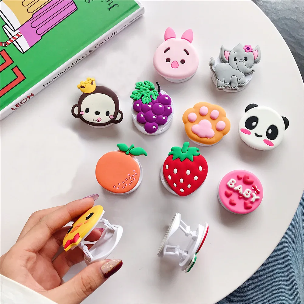 Cute Cartoon Folding Stand Hoder For All Phone Case Silicone Telescopic Car Phone Holder Cartoon Desktop Stand Support Ring Gift
Cute Cartoon Folding Stand Hoder For All Phone Case Silicone Telescopic Car Phone Holder Cartoon Desktop Stand Support Ring Gift