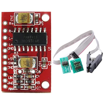 1 Pcs PAM8403 Super Mini Digital Power Amplifier Board & 1 Pcs SOIC8 SOP8 Flash Chip IC Test Clips Socket BIOS/24/25/93
1 Pcs PAM8403 Super Mini Digital Power Amplifier Board & 1 Pcs SOIC8 SOP8 Flash Chip IC Test Clips Socket BIOS/24/25/93
