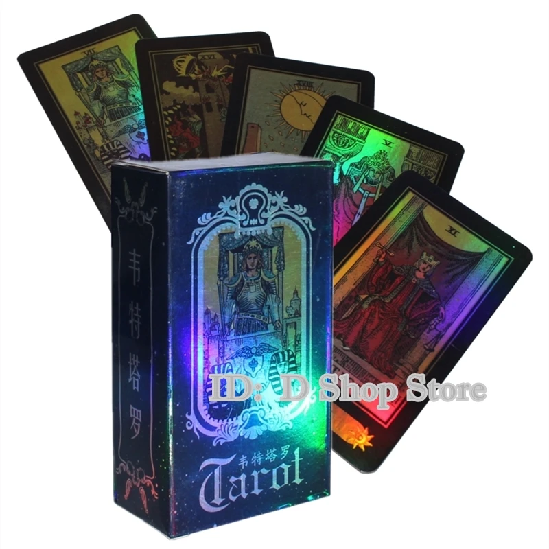 Phantom Tarot карты oracle Таро палуба английский чтение Fate настольная игра карточная D