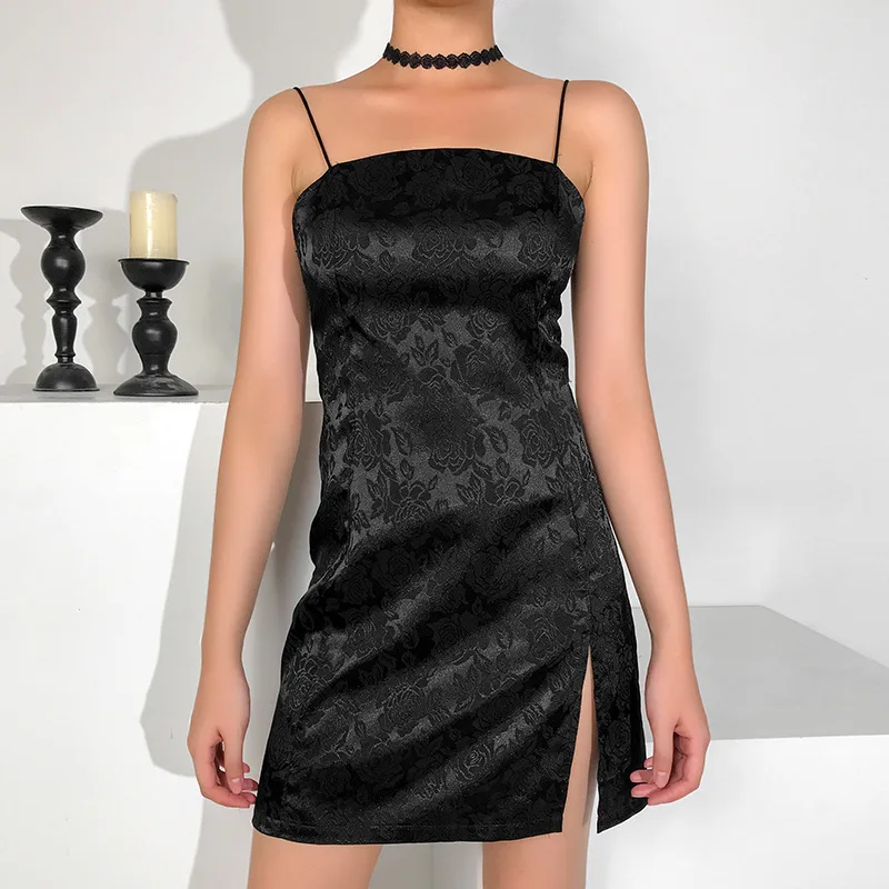 YYXZ Summer Fashion Slim Sexy Print Florals Backless SML Spaghetti Strap Black Woman Casual Sheath Dress Lady Splits Mini Dress
YYXZ Summer Fashion Slim Sexy Print Florals Backless SML Spaghetti Strap Black Woman Casual Sheath Dress Lady Splits Mini Dress