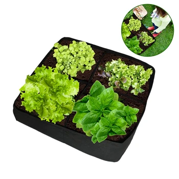 Hot Sale 4 Divided Grids Garden Planter Bed Planting Grow Bag Carrot Onion Herb Flower Vegetable Plants Pot
Hot Sale 4 Divided Grids Garden Planter Bed Planting Grow Bag Carrot Onion Herb Flower Vegetable Plants Pot