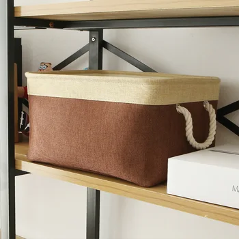 Home Department Storage Box Cotton Linen Fabric Clothes Storage Box Children's Toy Organizing Box Storage Box
Home Department Storage Box Cotton Linen Fabric Clothes Storage Box Children's Toy Organizing Box Storage Box
