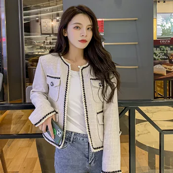 L Short Short-height Double-faced Woolen Goods Debutante Graceful Coat
L Short Short-height Double-faced Woolen Goods Debutante Graceful Coat