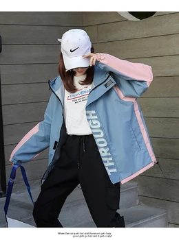 Real shot 2019 autumn sports hip hop casual tooling jacket female hooded super fire ECE windbreaker jacket
Real shot 2019 autumn sports hip hop casual tooling jacket female hooded super fire ECE windbreaker jacket