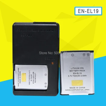 2pc EN-EL19 EN EL19 Camera Battery For Nikon Coolpix S2600 S2700 S3100 S3500 S4100 S4150 S4400 S5200 With MH-66 charger
2pc EN-EL19 EN EL19 Camera Battery For Nikon Coolpix S2600 S2700 S3100 S3500 S4100 S4150 S4400 S5200 With MH-66 charger