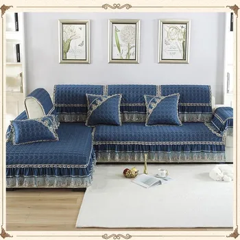 Non Slip Sofa Cover Lace Embroidery Four Seasons Cushion Plaid Printing Ventilating Simple and Comfortable Sofa Cover
Non Slip Sofa Cover Lace Embroidery Four Seasons Cushion Plaid Printing Ventilating Simple and Comfortable Sofa Cover