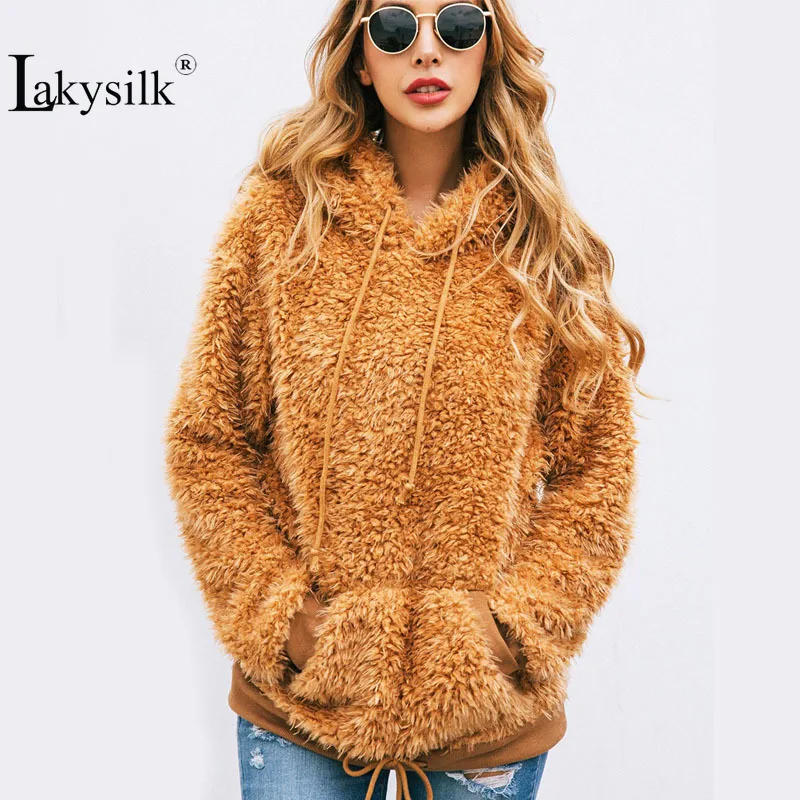 Women's Hooded Jackets 2019 Autumn Causal Velvet Warm Ladies Basic Coats Brown Pink Pullover Thicken Outwear Winter Famale Coat
Women's Hooded Jackets 2019 Autumn Causal Velvet Warm Ladies Basic Coats Brown Pink Pullover Thicken Outwear Winter Famale Coat