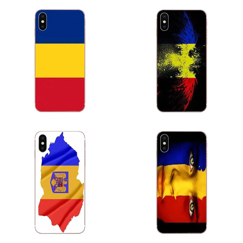 For Huawei Honor Mate 7 7A 8 9 10 20 V8 V9 V10 G Lite Play Mini Pro P Smart Diy Luxury Protector Phone Case Romania Flag | Мобильные