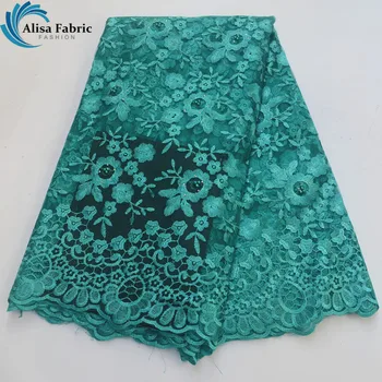 2019 New Arrived 5 Yards/pcs African Net Lace Fabrics with Beads Nigeria Lace Fabrics with Embroidery For Nigerian Wedding Party
2019 New Arrived 5 Yards/pcs African Net Lace Fabrics with Beads Nigeria Lace Fabrics with Embroidery For Nigerian Wedding Party