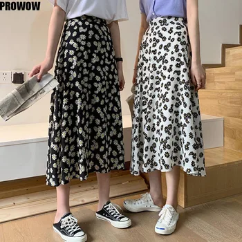 2020 Summer Women Vintage Floral Print Ruffle Pleated Long Skirts Korean Skirt Streetwear Drawstring Elastic Waist Midi Skirt
2020 Summer Women Vintage Floral Print Ruffle Pleated Long Skirts Korean Skirt Streetwear Drawstring Elastic Waist Midi Skirt