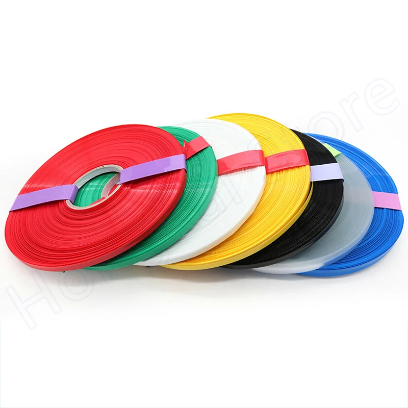 PVC Heat Shrink Tube 9mm Flat Width Heat Shrinkable Film Φ5mm Battery Pack Colour Select
PVC Heat Shrink Tube 9mm Flat Width Heat Shrinkable Film Φ5mm Battery Pack Colour Select