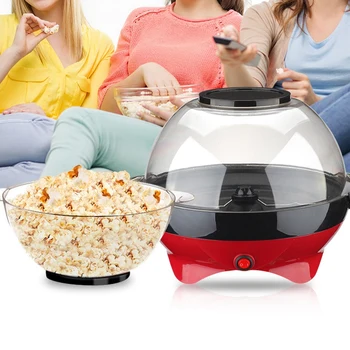 Mini Red Small Round Machine Home Children Automatic Popcorn Machine Electric Non-Commercial Can Be Added with Sugar EU Plug
Mini Red Small Round Machine Home Children Automatic Popcorn Machine Electric Non-Commercial Can Be Added with Sugar EU Plug