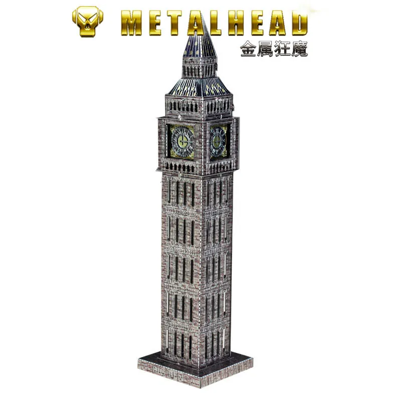 Creative Flooring Panels All-Metal DIY Architecture Assembled Model 3D Glue-free 3D Puzzle Model Color the Big Ben Clock
Creative Flooring Panels All-Metal DIY Architecture Assembled Model 3D Glue-free 3D Puzzle Model Color the Big Ben Clock