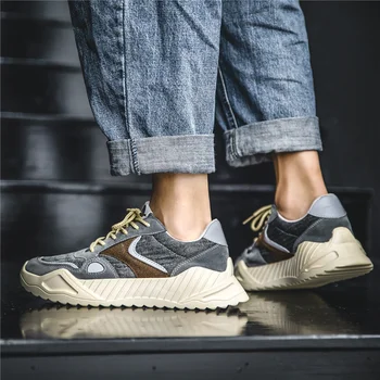 Autumn Fashion Men Paltform Shoes Lace Up Gary Male Sneakers Trainers Outdoor Light Men Sport Shoes Zapatillas Hombre Deportiva
Autumn Fashion Men Paltform Shoes Lace Up Gary Male Sneakers Trainers Outdoor Light Men Sport Shoes Zapatillas Hombre Deportiva