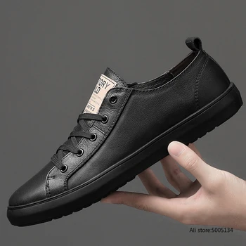 Men genuine Leather shoes Sneakers Casual Shoes Moccasins Flat Causal Men Shoes outdoot Male Footwear Boat Mens Designer Shoes 4 
Men genuine Leather shoes Sneakers Casual Shoes Moccasins Flat Causal Men Shoes outdoot Male Footwear Boat Mens Designer Shoes 4