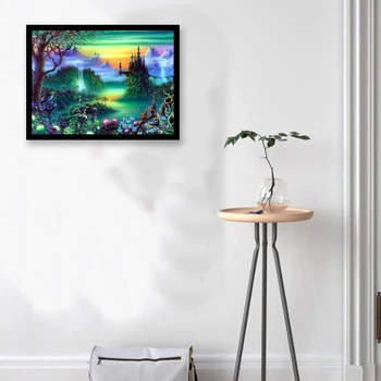 DIY Diamond Embroidery Fantasy Wonderland Square Pattern Rhinestone Sets Diamond Painting Cross Stitch Wall Decor
DIY Diamond Embroidery Fantasy Wonderland Square Pattern Rhinestone Sets Diamond Painting Cross Stitch Wall Decor