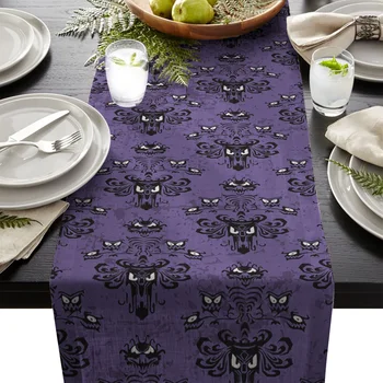 Halloween Haunted Mansion Table Runner Table Flag Home Party Decorative Tablecloth Table Runners for Wedding
Halloween Haunted Mansion Table Runner Table Flag Home Party Decorative Tablecloth Table Runners for Wedding