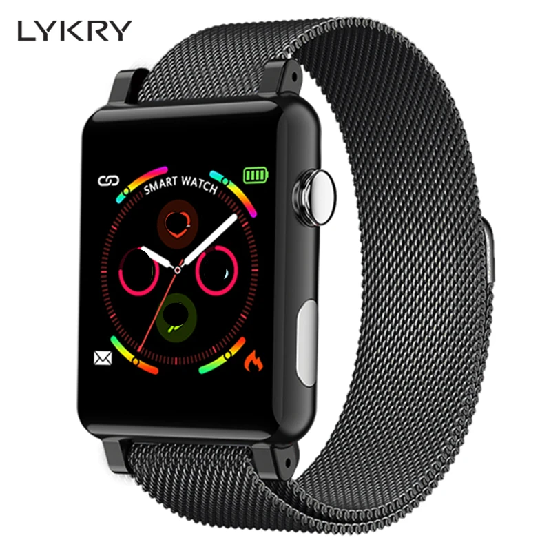 LYKRY B71 ECG+PPG Smart Watch Heart Rate Blood Pressure Monitoring Fitness Tracker IP67 Waterproof Band for Xiaomi Apple Phone
LYKRY B71 ECG+PPG Smart Watch Heart Rate Blood Pressure Monitoring Fitness Tracker IP67 Waterproof Band for Xiaomi Apple Phone