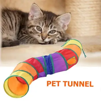 Collapsible Cat Tunnel Lightness and Portability No Space Occupy Rainbow Tube S-shape Training Toy Puppy Small Petd Supply
Collapsible Cat Tunnel Lightness and Portability No Space Occupy Rainbow Tube S-shape Training Toy Puppy Small Petd Supply