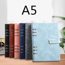 A5 loose-leaf notebook color change pu business office notepad detachable inner page loose-leaf diary
A5 loose-leaf notebook color change pu business office notepad detachable inner page loose-leaf diary