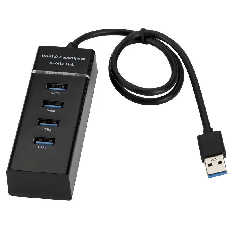 4 Port USB3.0 HUB 5 Gbps Super Speed HUB Mini Desk HUB for Windows /Mac OS/Linux -Black Computer Accessories
4 Port USB3.0 HUB 5 Gbps Super Speed HUB Mini Desk HUB for Windows /Mac OS/Linux -Black Computer Accessories