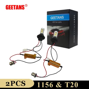GEETANS 2X T20 Led 42 Light High Power Daytime Running Light Turn Signal DRL Dual Mode 1156 T20 7440 WY21W LED Running Lamps CF
GEETANS 2X T20 Led 42 Light High Power Daytime Running Light Turn Signal DRL Dual Mode 1156 T20 7440 WY21W LED Running Lamps CF