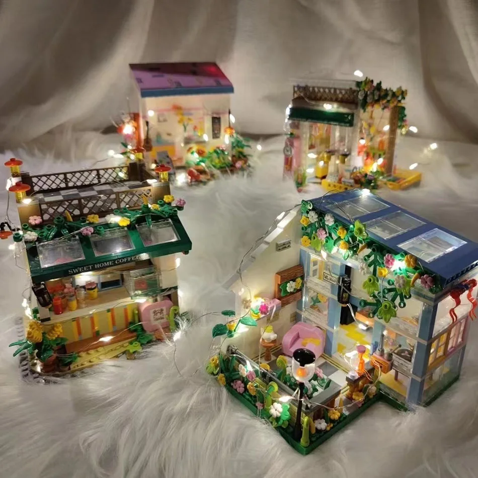 City Friends House Coffee Shop Garden Studio Moc Mini Building Blocks Educational Toys for Girls Christmas Gift
City Friends House Coffee Shop Garden Studio Moc Mini Building Blocks Educational Toys for Girls Christmas Gift
