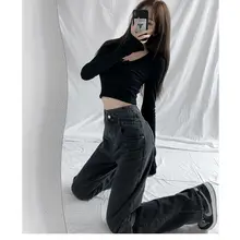 Retro High-waist Straight Cross Design Trousers 2022 Women's Trend Cargo Pants Y2k Woman Basic Baggy Indie Boyfriend Jeans
Retro High-waist Straight Cross Design Trousers 2022 Women's Trend Cargo Pants Y2k Woman Basic Baggy Indie Boyfriend Jeans