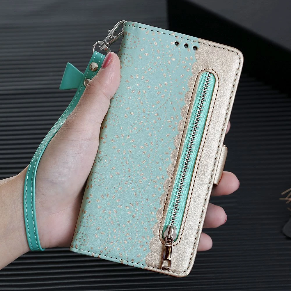 LAPOPNUT Stylish PU Leather Purple Zipper Wallet Case Lace Flower Pattern Hand Strap Cover for XIAOMI Redmi Note 7 7A K20 K20Pro
LAPOPNUT Stylish PU Leather Purple Zipper Wallet Case Lace Flower Pattern Hand Strap Cover for XIAOMI Redmi Note 7 7A K20 K20Pro