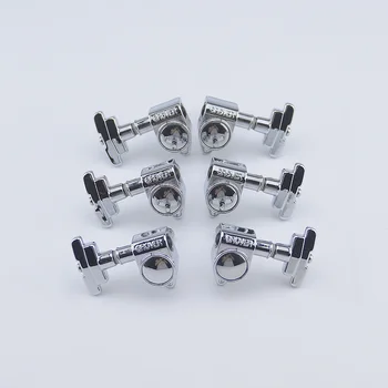 Genuine Grover 109C Rotomatic Guitar Machine Heads Tuners 1:18 Imperial Button Chrome
Genuine Grover 109C Rotomatic Guitar Machine Heads Tuners 1:18 Imperial Button Chrome