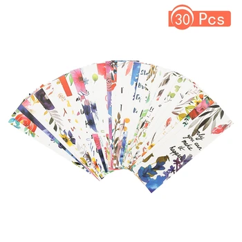 30Pcs/set Beautiful Flowers Bookmarks Message Cards Book Notes Paper Page Holder For Books School Office Supplies Stationery
30Pcs/set Beautiful Flowers Bookmarks Message Cards Book Notes Paper Page Holder For Books School Office Supplies Stationery