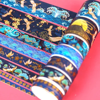 8 Rolls/Box Bronzing Washi Tape Set Masking Tape Decorative Adhesive Tape Sticker Scrapbooking Diary Stationery Supply
8 Rolls/Box Bronzing Washi Tape Set Masking Tape Decorative Adhesive Tape Sticker Scrapbooking Diary Stationery Supply
