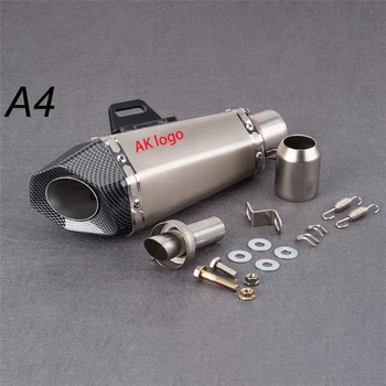 Moto 51mm Motorcycle exhaust pipe muffler Yoshimura sticker exhaust with DB killer for Z900 MT09 KTM390 CBR1000 R6 FZ8 R25
Moto 51mm Motorcycle exhaust pipe muffler Yoshimura sticker exhaust with DB killer for Z900 MT09 KTM390 CBR1000 R6 FZ8 R25