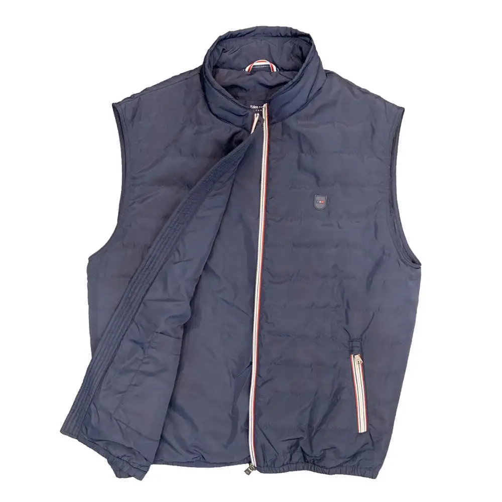 

2020 mens eden park vest with nice design for original pattern superior material with zipper and tie badge luxury brand