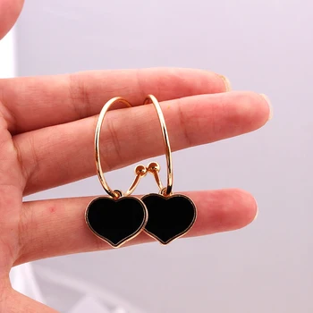 2020 Hot New Red love Earring kolczyki Geometric Metal Earrings for Women's Earings Fashion Female Jewelry Wholesale Cheaper
2020 Hot New Red love Earring kolczyki Geometric Metal Earrings for Women's Earings Fashion Female Jewelry Wholesale Cheaper