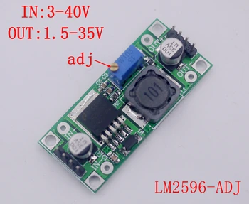 4pcs/lot LM2596 Adjustable Step-down Module LM2596S-ADJ Power Module DC-DC IN3-40V Voltage Regulator Module
4pcs/lot LM2596 Adjustable Step-down Module LM2596S-ADJ Power Module DC-DC IN3-40V Voltage Regulator Module