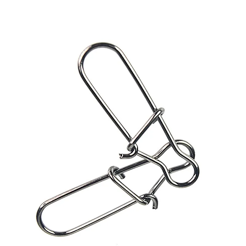 100pcs Fishing Connector Fast Clip Lock Snap Swivel Solid Rings Safety Snaps Fishing Hook Tool Snap Stainless Steel
100pcs Fishing Connector Fast Clip Lock Snap Swivel Solid Rings Safety Snaps Fishing Hook Tool Snap Stainless Steel